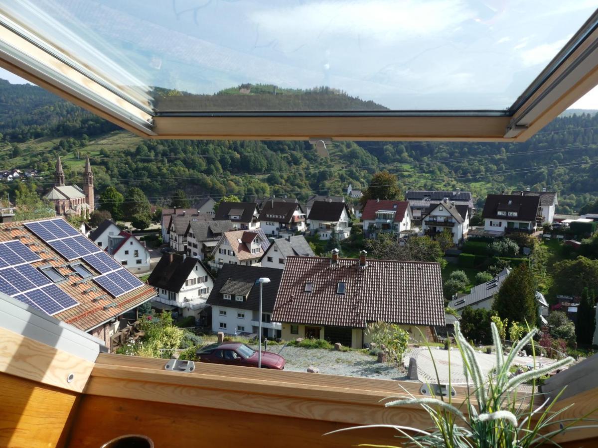Ferienwohnungen Sonnenhalde Mit Schoener Aussicht Forbach Eksteriør bilde
